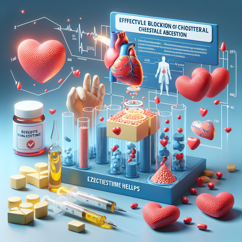 Effiziente Blockade der Cholesterinabsorption: Wie Ezetimib hilft Effiziente Blockade der Cholesterinabsorption: Wie Ezetimib hilft