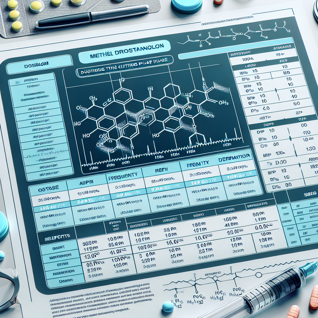 Optimale Dosierung von Methyl drostanolon in der Schnittphase Optimale Dosierung von Methyl drostanolon in der Schnittphase